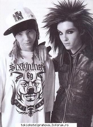 kaulitz twins da...sunt niste nimeni este nici cred toate calitatile din lume..dar frumoside obicei,